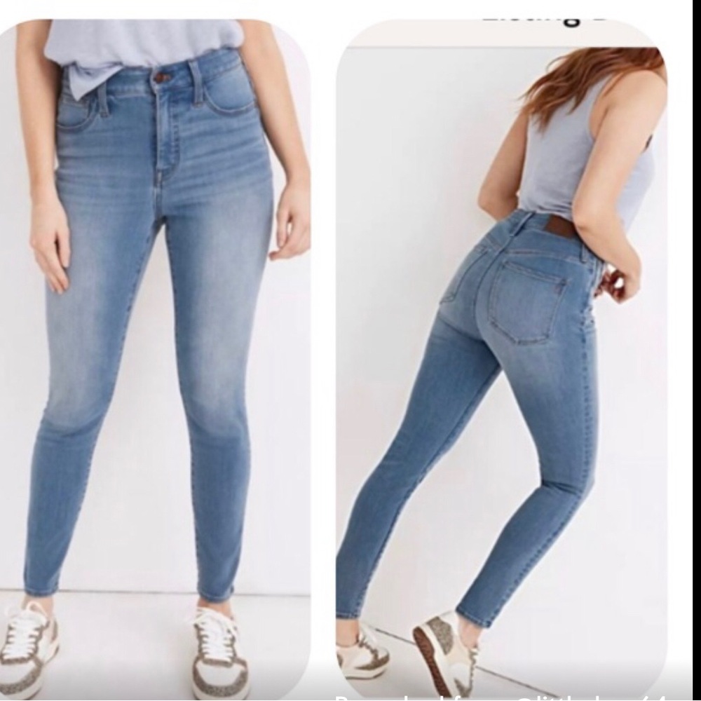 Petite Madewell High-Rise Roadtripper Jeggings Size 31P